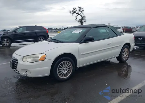 2004 Chrysler Sebring Lxi z USA, uszkodzony, nr VIN 1C3EL55R74N283009